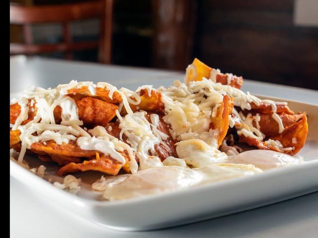 Chilaquiles.